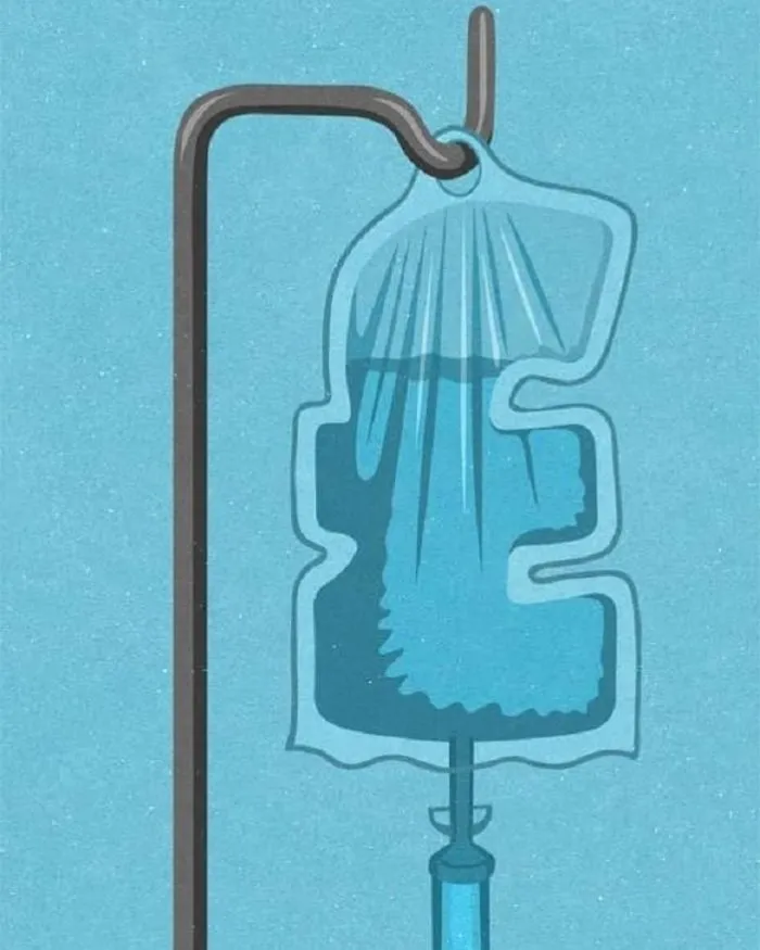 Illustration About The Cost Of The Virus