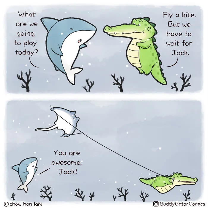 Fly A Kite, Underwater