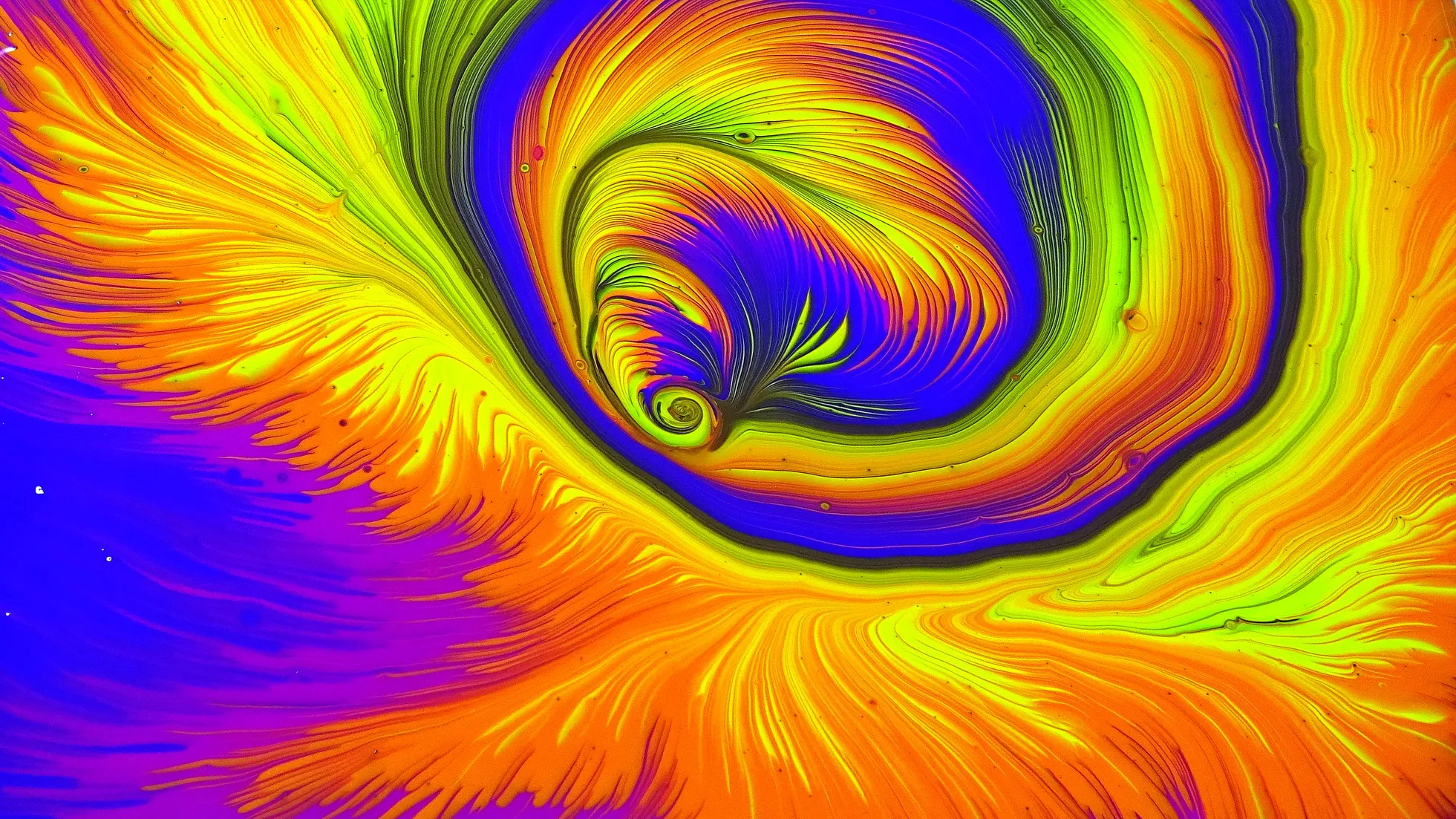 How To Get Feathery Effect With Split Cup ~ Acrylic Pour Painting ~ Relaxing Art