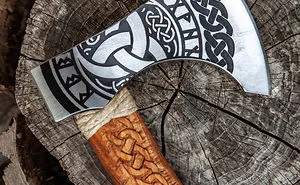 Custom Viking Axe Artist