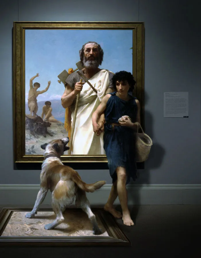 Design Crowd Challenged Artists To Break The Bounds Of Classical Paintings, And Contestants Delivered (30 Pics)