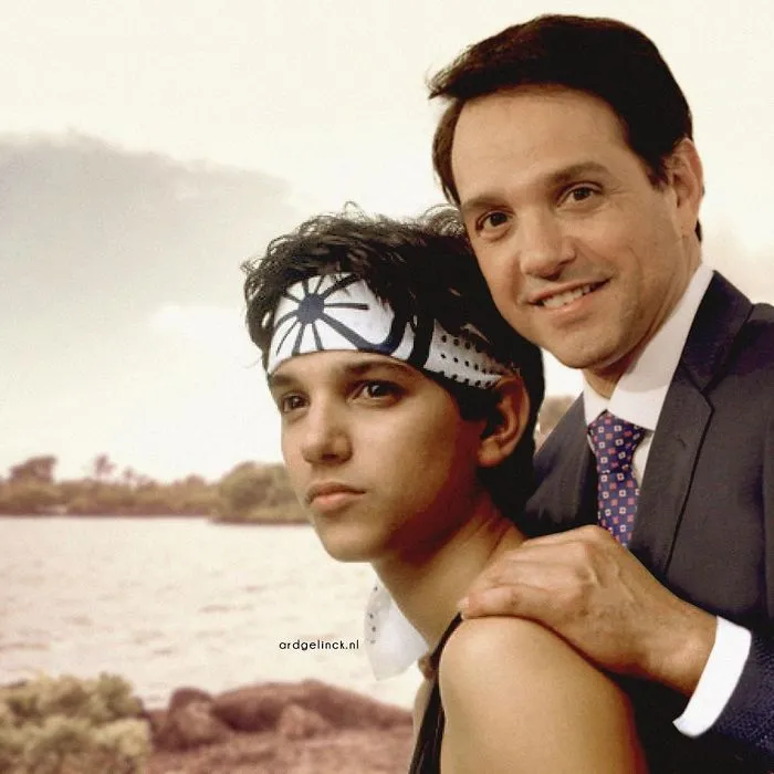 Ralph Macchio y Daniel Larusso