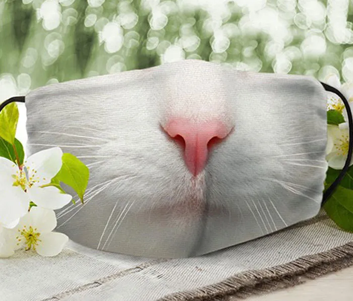 Face Masks With Cat Designs Exist And They Look Either Creepy, Hilarious Or Both (30 Pics)