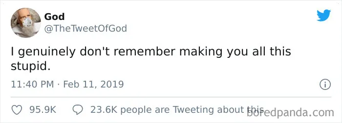 30 Of The Most Savage Things God Has Said On Twitter
