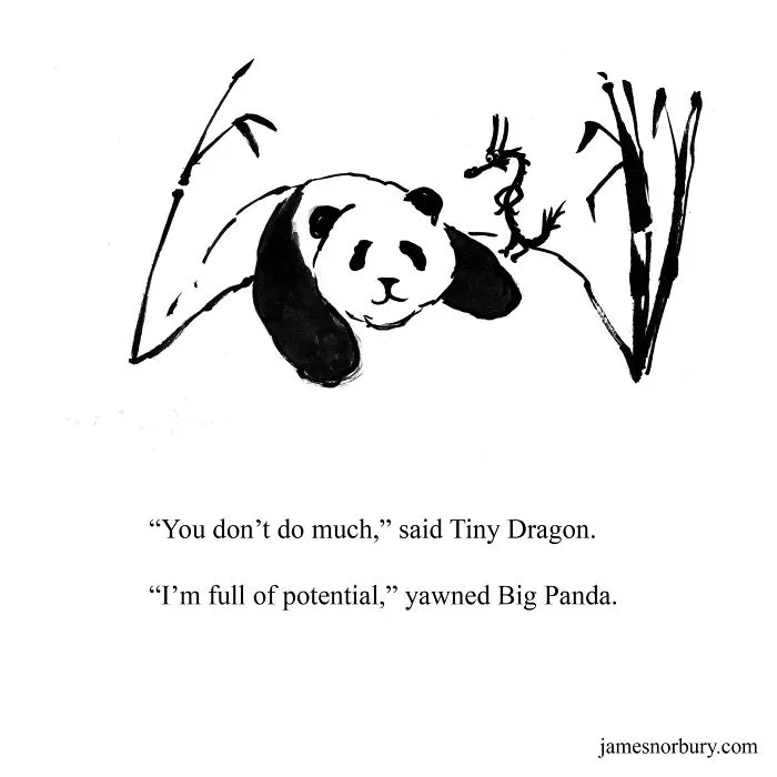 I Paint A Dragon And Panda As Best Friends To Spread Some Love And Self-Acceptance (29 Pics)