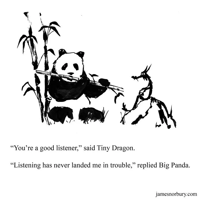 I Paint A Dragon And Panda As Best Friends To Spread Some Love And Self-Acceptance (29 Pics)