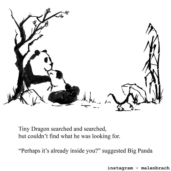 I Paint A Dragon And Panda As Best Friends To Spread Some Love And Self-Acceptance (29 Pics)