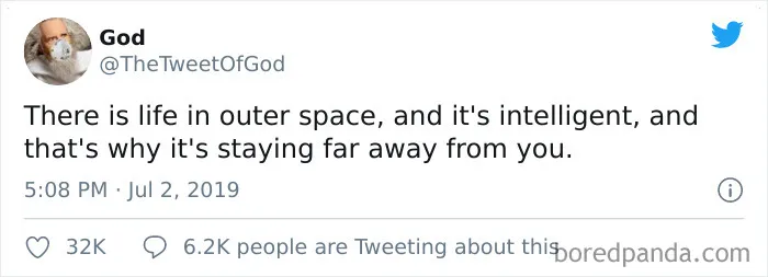30 Of The Most Savage Things God Has Said On Twitter