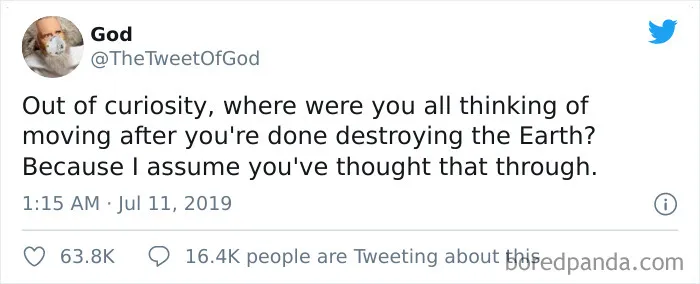 30 Of The Most Savage Things God Has Said On Twitter