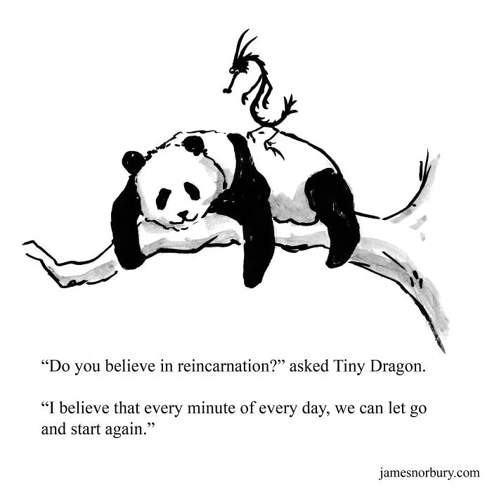 I Paint A Dragon And Panda As Best Friends To Spread Some Love And Self-Acceptance (29 Pics)