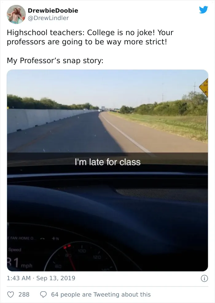 People Are Pointing Out How Hilariously Different High School Teachers And College Professors Are (30 Pics)