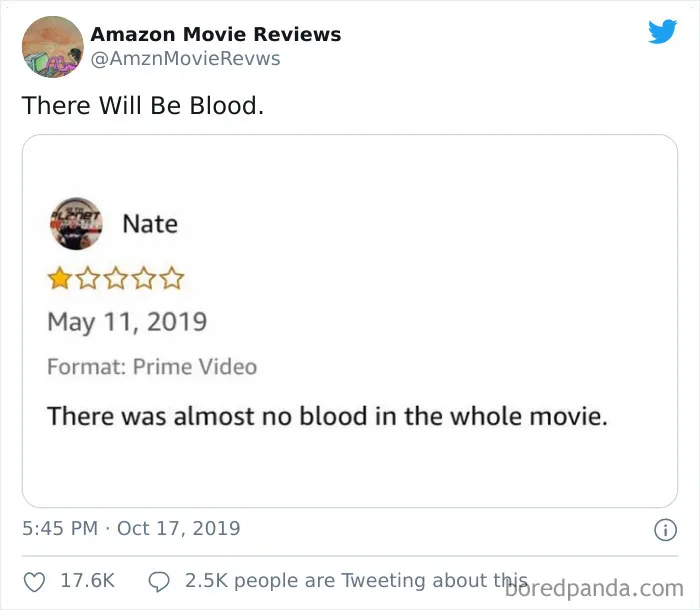 There's An Online Page That Collects Bad Amazon Movie Reviews And Here's 30 Of The Funniest Ones