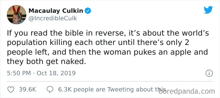 Macaulay Culkin Might Be One Of The Funniest People On Twitter, And Here Are 30 Of His Tweets To Prove It