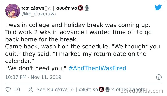 “And Then I Got Fired”: 30 People Share How They Got Fired