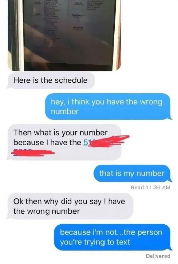 40 Wrong Number Texts So Funny, People Just Had To Share Screenshots