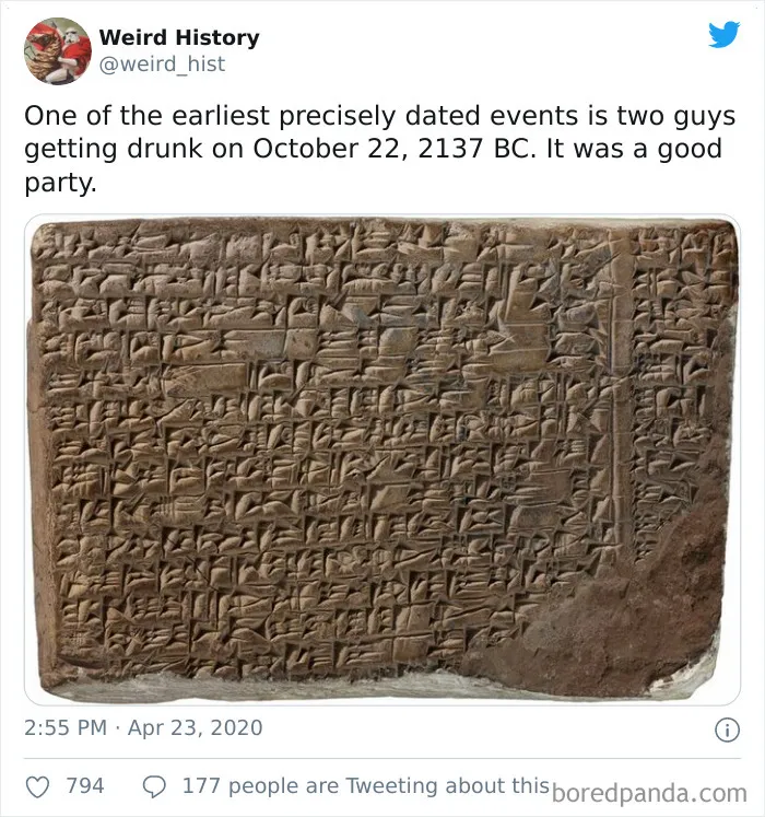'Weird History' Is An Account That Shares Interesting, Odd, And Funny Things That Happened Throughout History