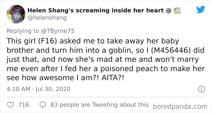 30 People Who Turned Their Favorite Movies Into Hilarious “Am I The A-Hole” Posts