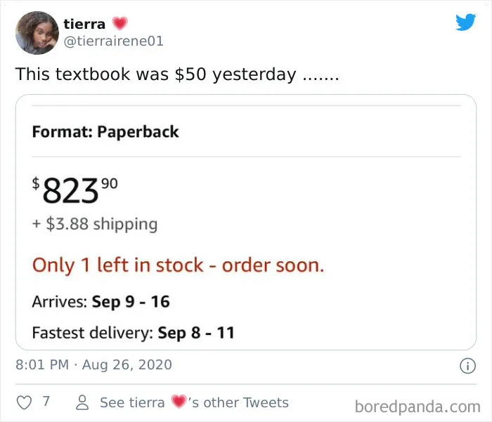 30 Times US Students Were Shocked By Textbook Prices And Shamed Them Online