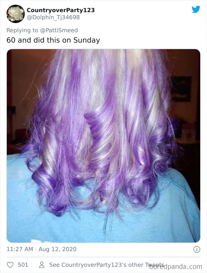 Older People Are Sharing Their Brave Hairstyles, And They Look Great (30 Pics)