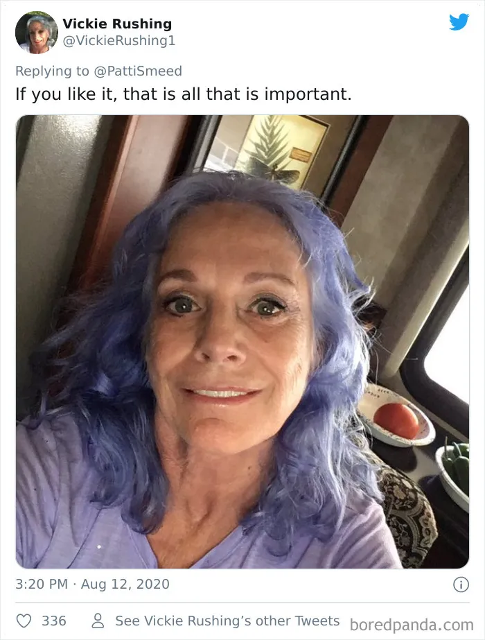 Older People Are Sharing Their Brave Hairstyles, And They Look Great (30 Pics)