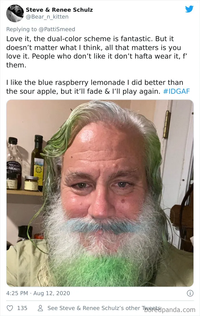 Older People Are Sharing Their Brave Hairstyles, And They Look Great (30 Pics)