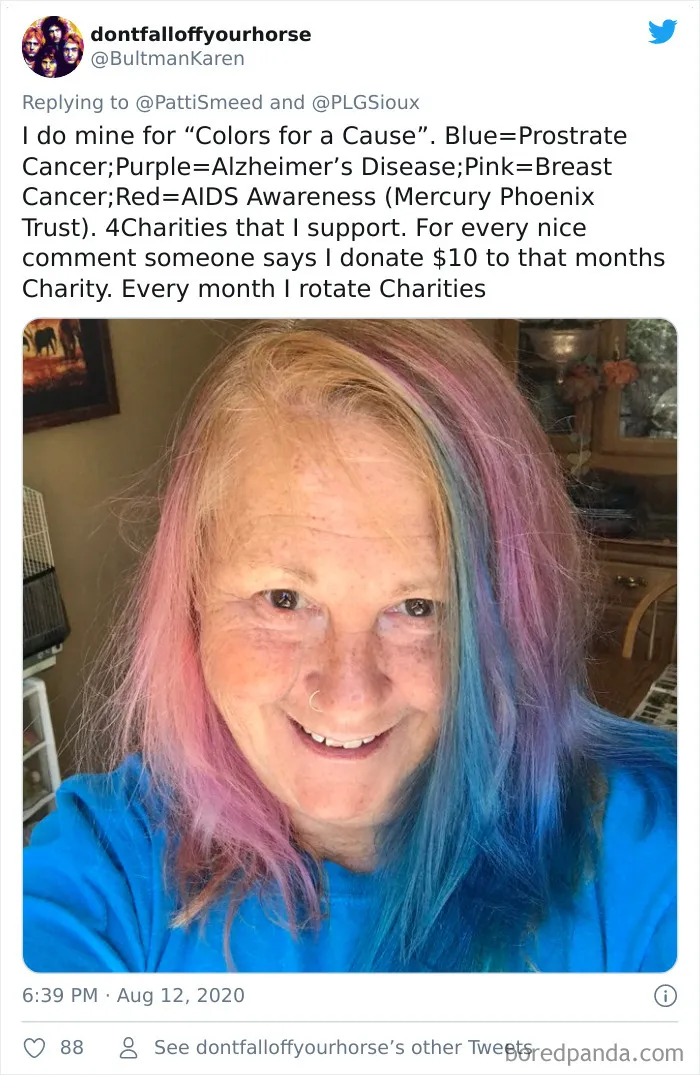 Older People Are Sharing Their Brave Hairstyles, And They Look Great (30 Pics)