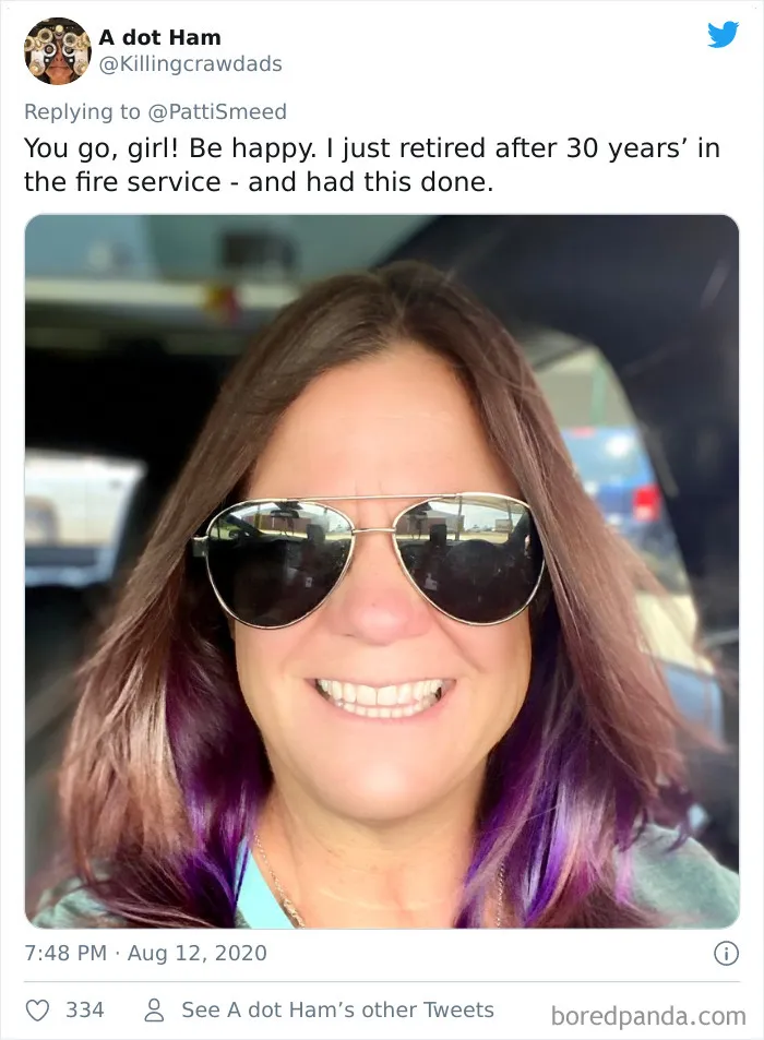 Older People Are Sharing Their Brave Hairstyles, And They Look Great (30 Pics)