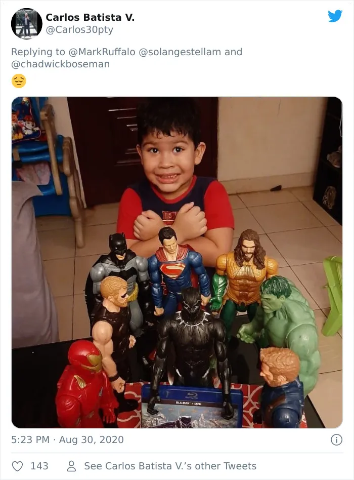 Kids Are Honoring Late Black Panther With Action Figure Memorials And Here Are 20 Of The Most Heartbreaking Photos