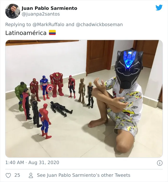 Kids Are Honoring Late Black Panther With Action Figure Memorials And Here Are 20 Of The Most Heartbreaking Photos