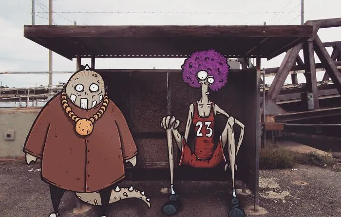 Artist Makes Fun Images That Show What Life With Monsters Would Be Like (98 New Pics)