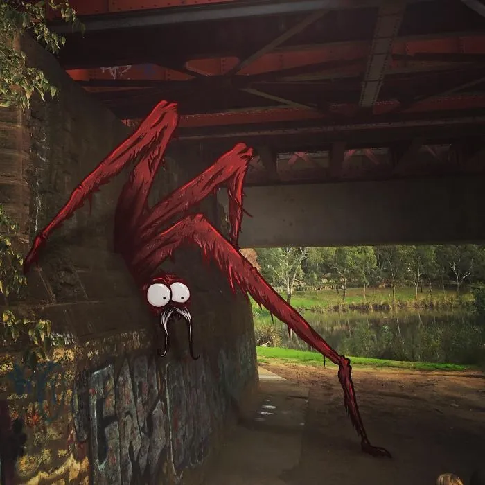 Artist Makes Fun Images That Show What Life With Monsters Would Be Like (98 New Pics)