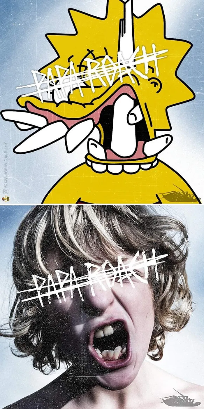 Someone Recreates 65 Metal Album Covers With Characters From The Simpsons And It's Hilariously Accurate