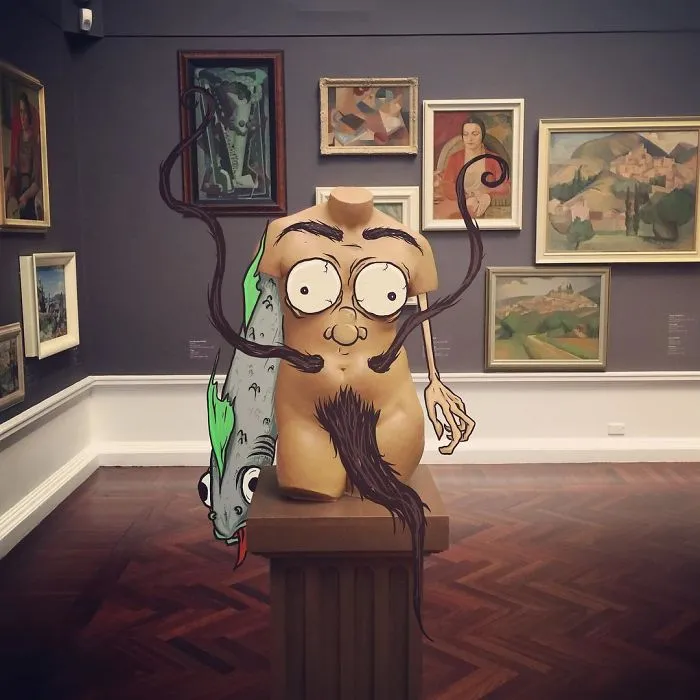 Artist Makes Fun Images That Show What Life With Monsters Would Be Like (98 New Pics)