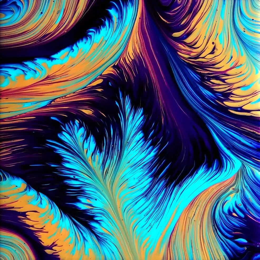 First Time Trying Split Cup Pour ~ Acrylic Pour Painting ~ Relaxing Art ~ Spin Art
