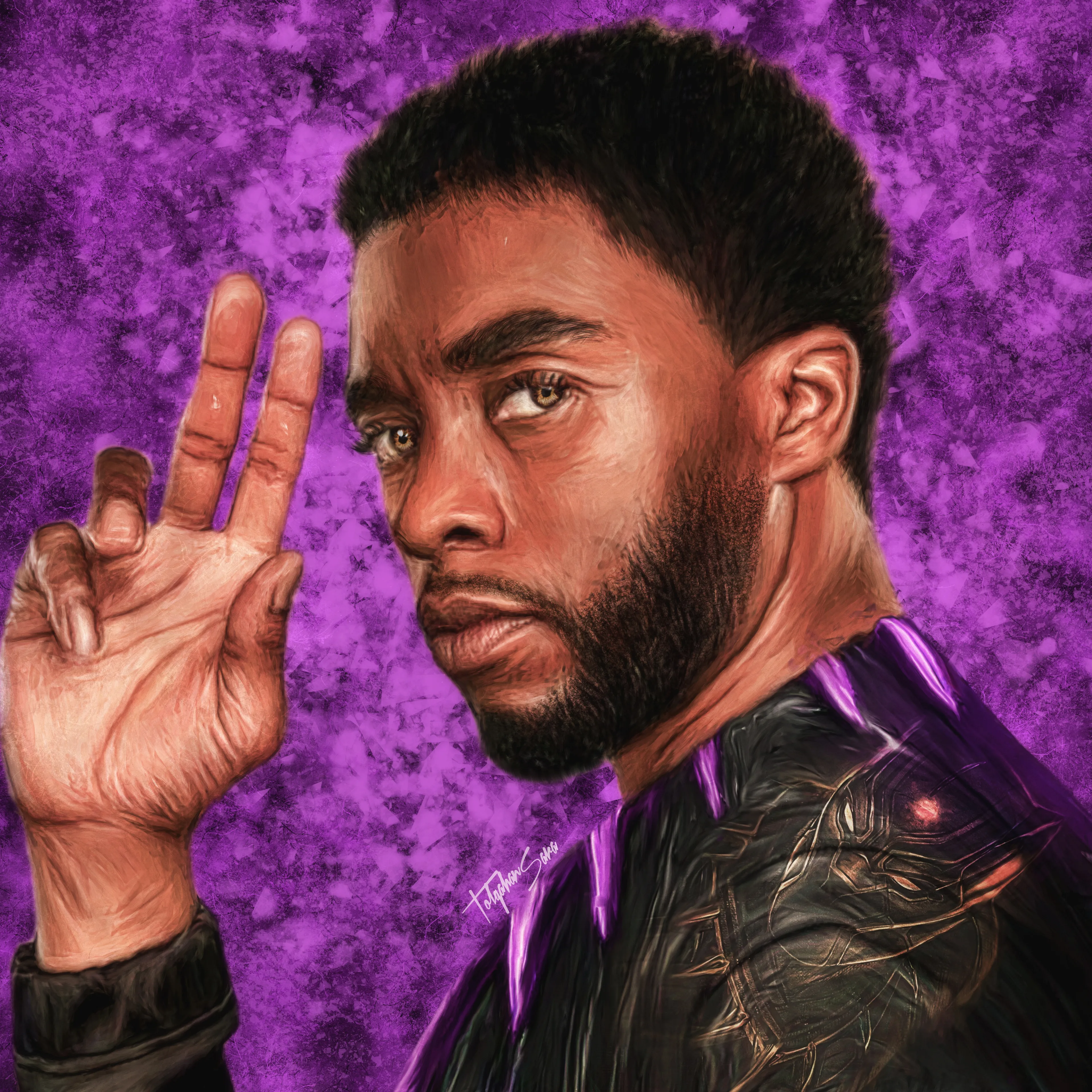 Chadwick Boseman – Black Panther ( T'challa )