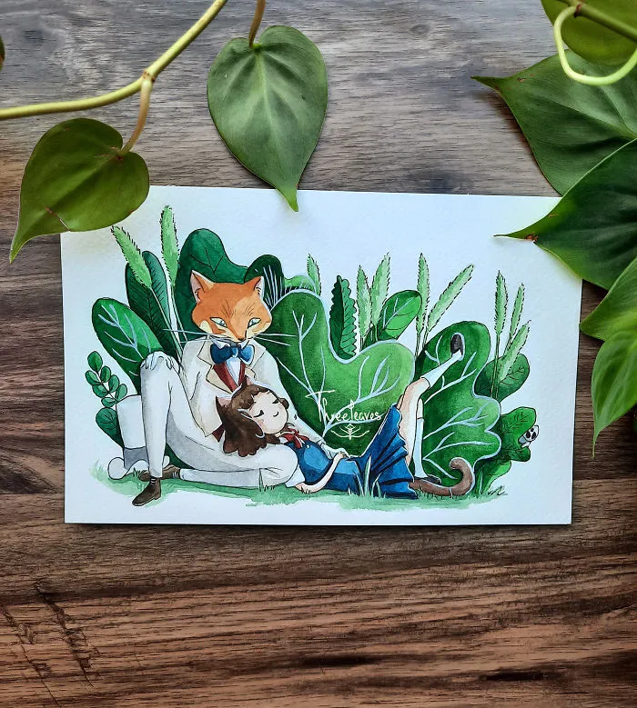 Here Are My 10 Paintings Of Studio Ghibli Characters Hanging Out In Nature