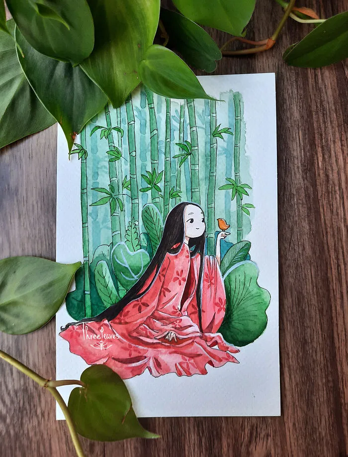 Here Are My 10 Paintings Of Studio Ghibli Characters Hanging Out In Nature