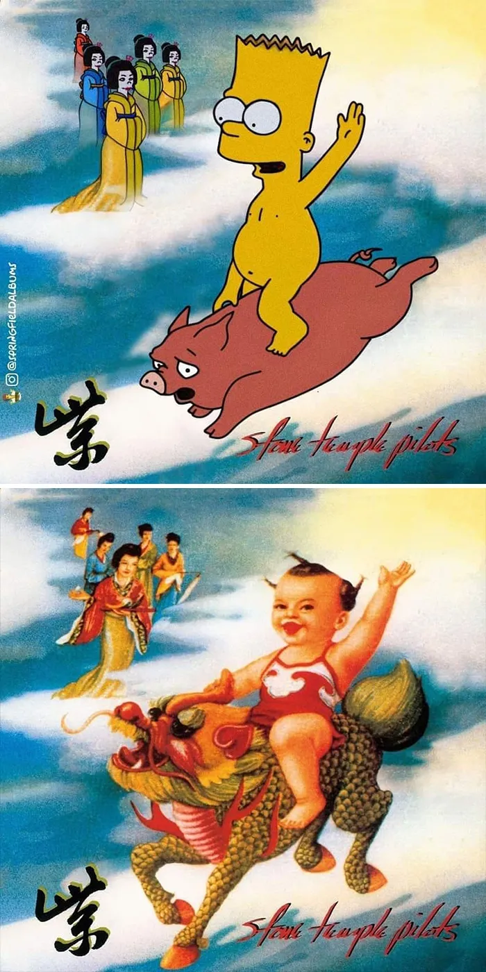 Someone Recreates 65 Metal Album Covers With Characters From The Simpsons And It's Hilariously Accurate