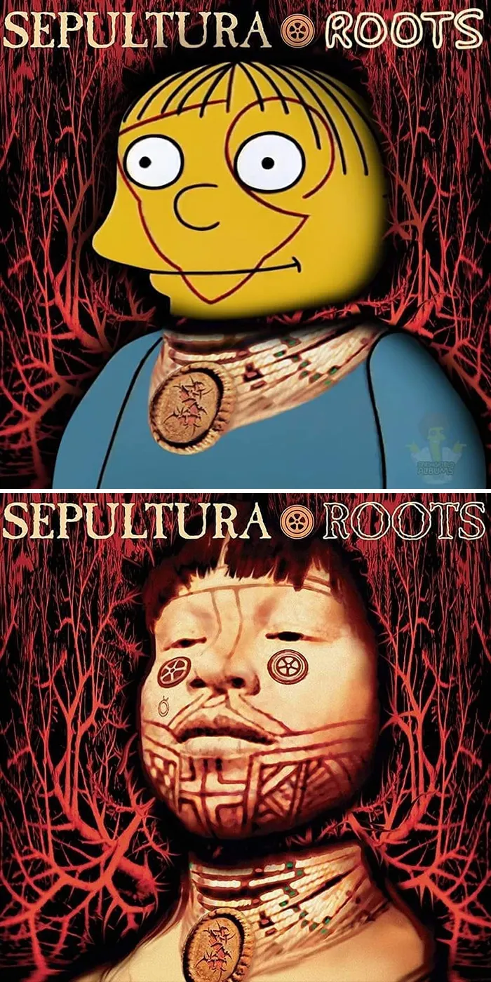 Someone Recreates 65 Metal Album Covers With Characters From The Simpsons And It's Hilariously Accurate