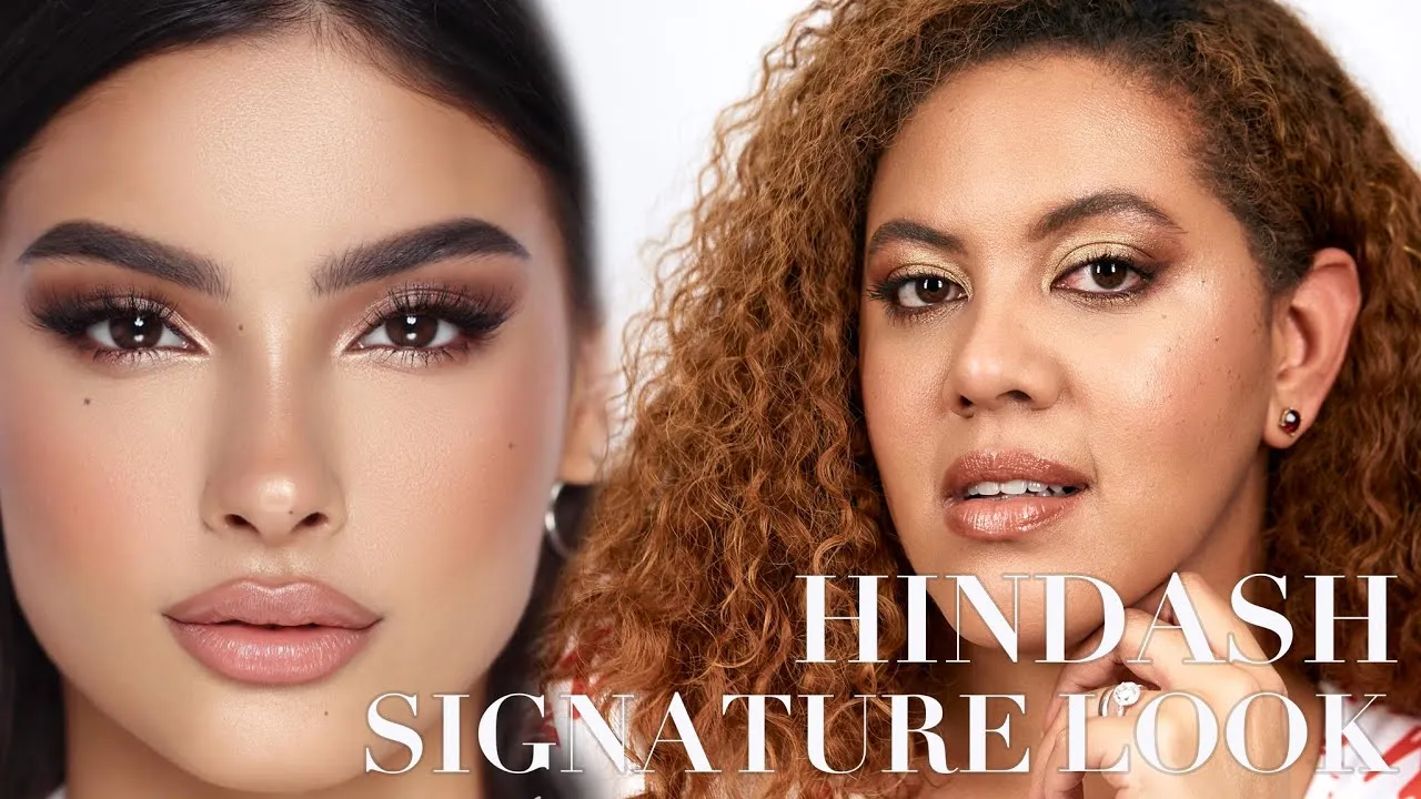 Makeup Artist Recreates The Signature Makeup Look Of Hindash.