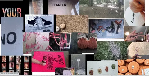 Artists Asked To Make Separate Works That Come Together To Tell A Tale So They Can Be Apart But Also In A Group.