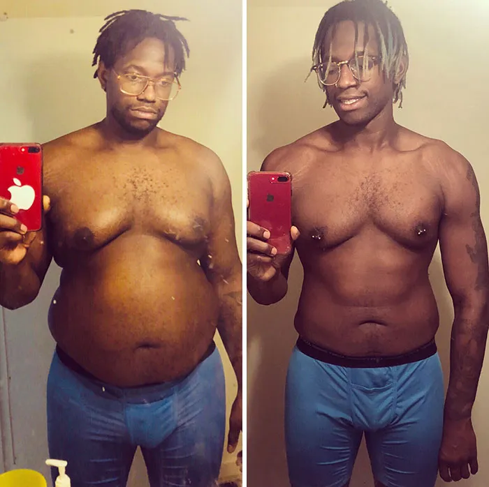1 Year Of Consistent Dieting & Exercising