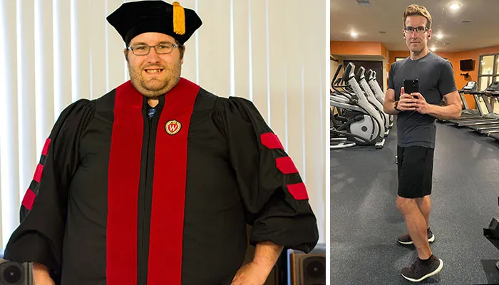 3 Years: 450 Lbs To 170 Lbs