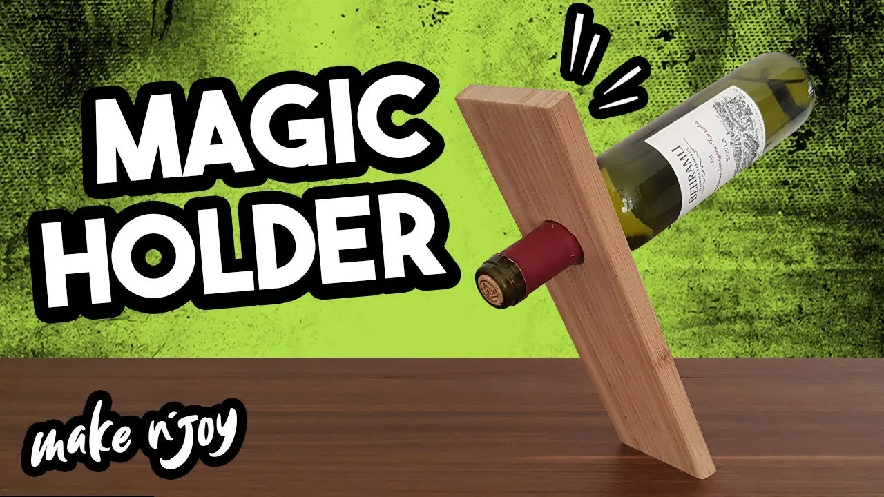 Magic Wine Holder - Easy DIY Gift Ideas In 5 Minutes