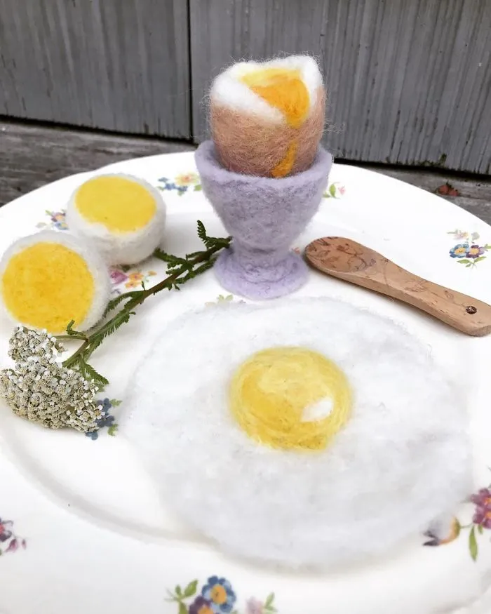 I Make Felted Fake Foods And Cutesy Animals (60 Pics)