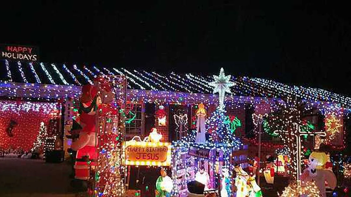 This Family Goes All Out On Christmas