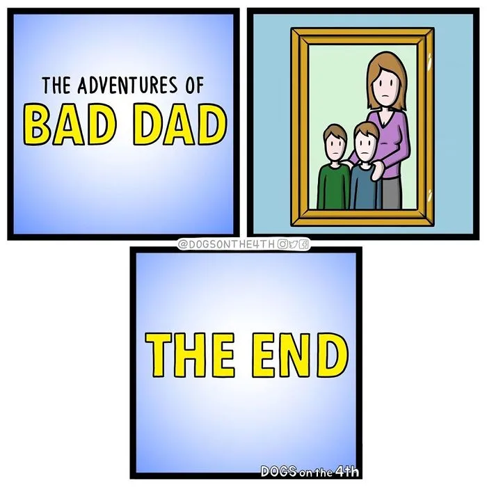 40 Hilarious Comics With Unexpected Twists By 'Dogs On The 4th' (New Pics)