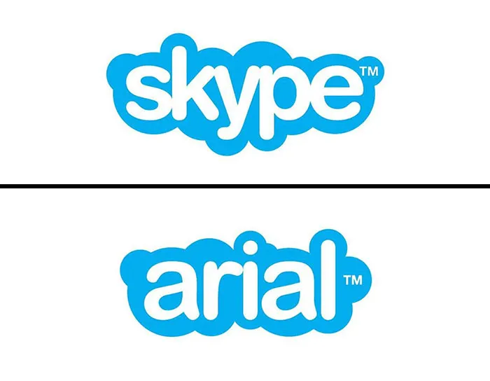 Artist Reveals What Fonts Were Used To Design Famous Logos (30 Pics)