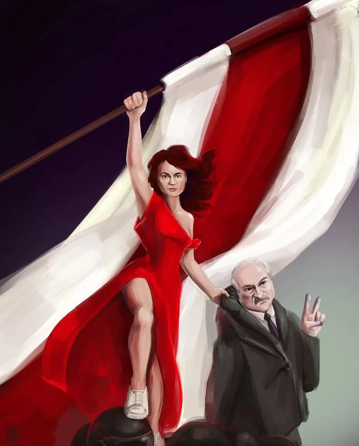 80 Beautiful Artworks These Artists Created To Show Support For Belarus