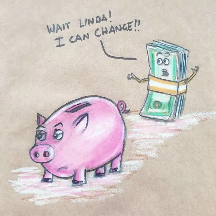 I've Been Drawing Dad Jokes And Puns On My Daughters’ Lunch Bags Every Day For The Past 8 Years (30 Pics)